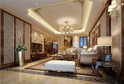 廣州雅居樂(lè)劍橋匯復(fù)式簡(jiǎn)歐風(fēng)格裝修賞析 優(yōu)雅與舒適的完美融合